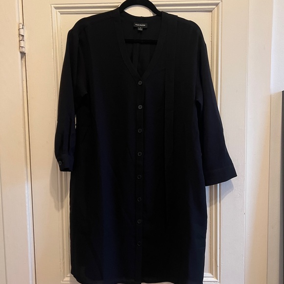 Frank & Oak Black Sleeve Dress - Picture 2 of 5